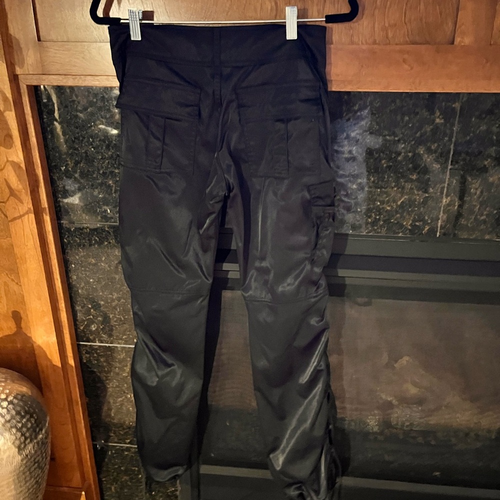Black cargo pants
